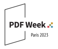 PDF Association PDF Week logo