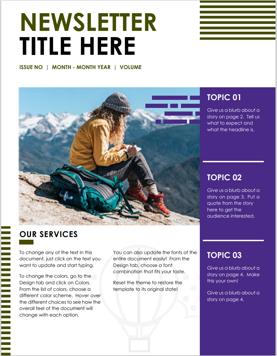 Screenshot Newsletter OSDC