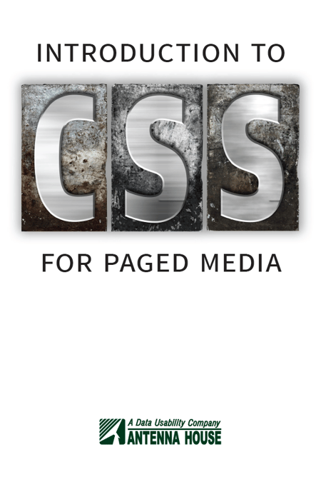 CSS for Paged Media Guide and Samples | Antenna House