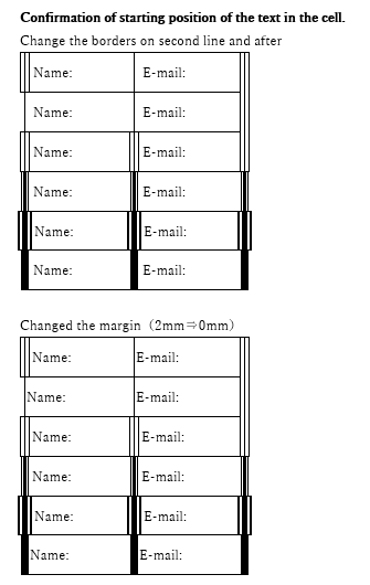 Example of original Word document